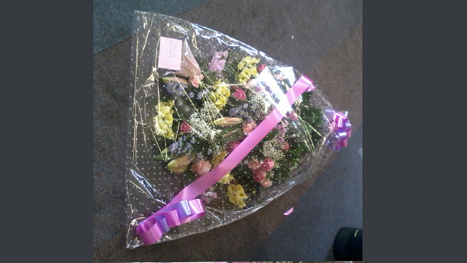 Anniversary Presentation Bouquets florist Bristol APB2