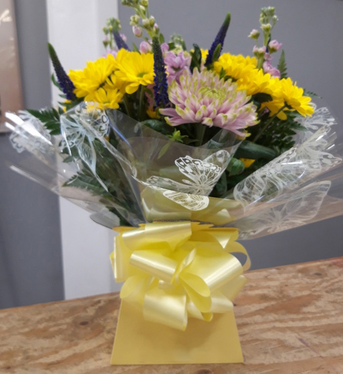 Anniversary aqua gift boxes Bristol florist AB11