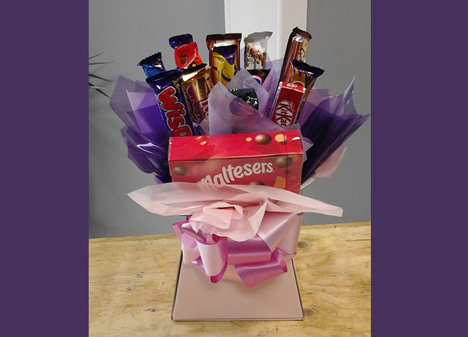 Mixed Chocolate Bouquet north Bristol florist CB4