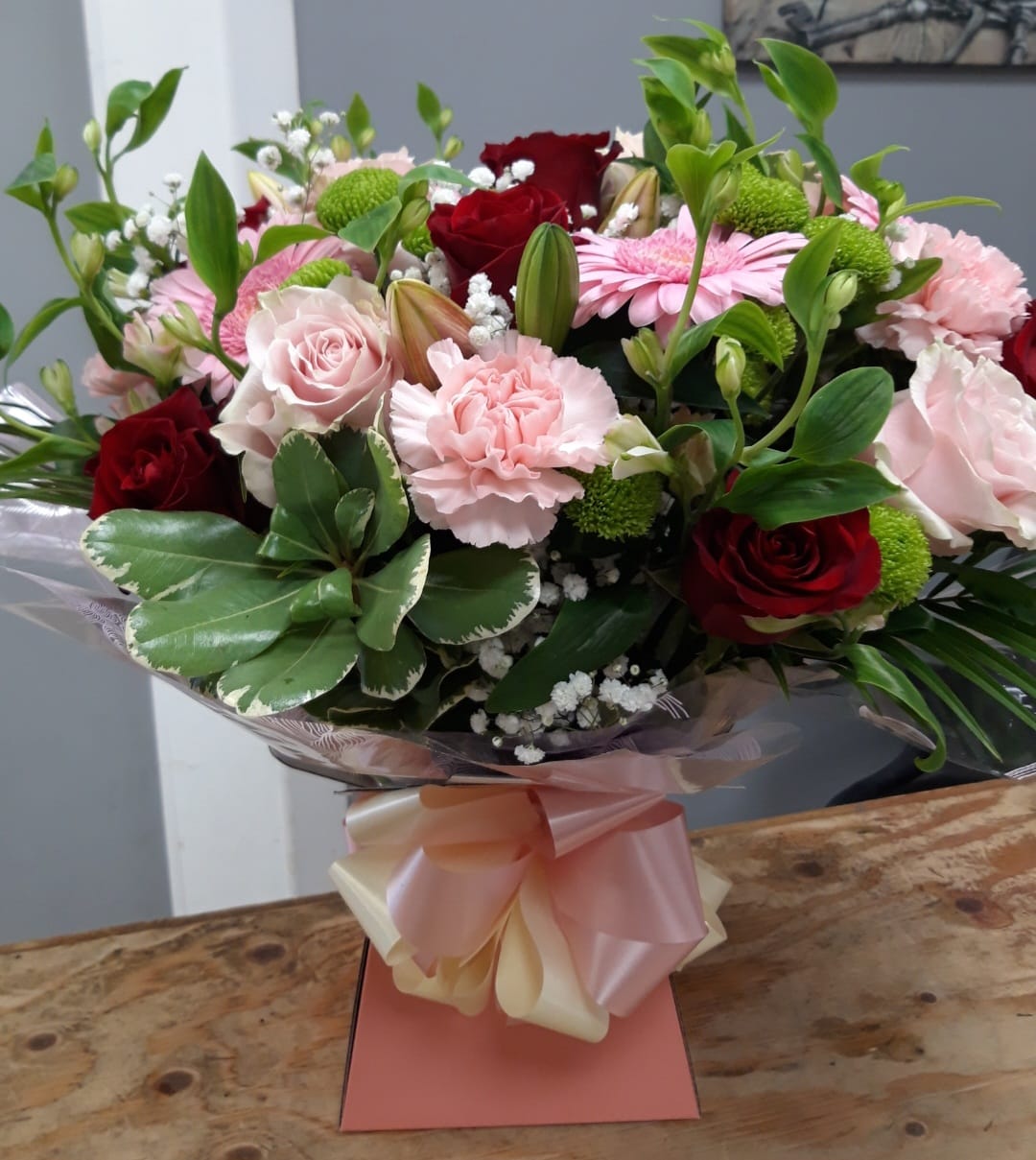 Christmas Aqua Gift Boxes Bristol florist XMASB21