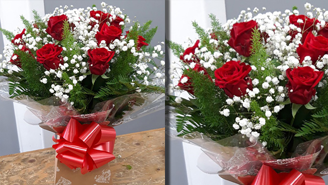 Christmas Aqua Gift Boxes Bristol florist XMASB5