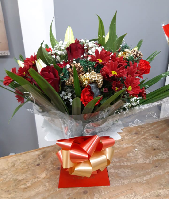 Christmas Aqua Gift Boxes Bristol florist XMASB14