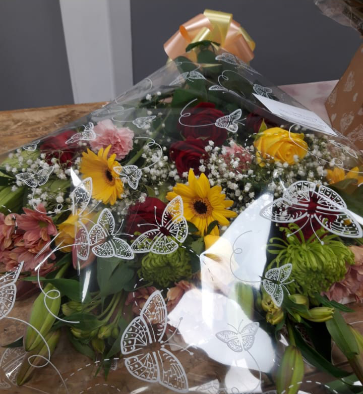 Christmas Presentation Bouquets Bristol florist XMASPB16