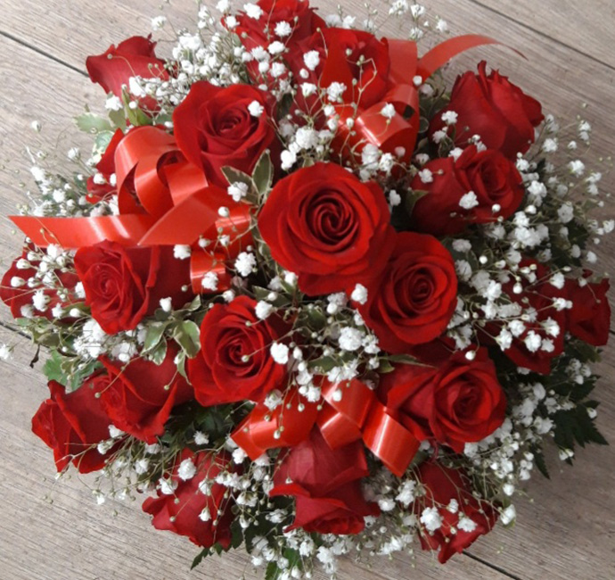 Christmas Table Arrangements Bristol florist XMASTA4
