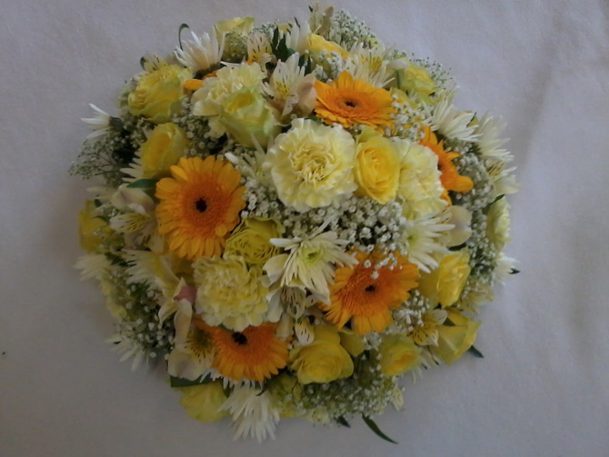 Celebrate with flowers congratulation posies Bristol florist CP2