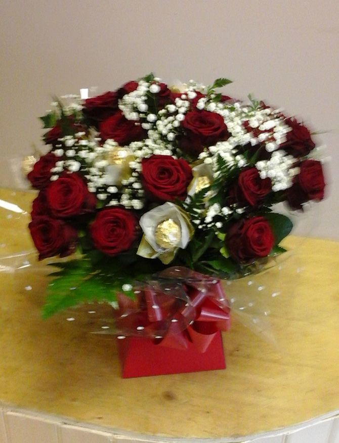 Valentine's Day Aqua Gift Boxes Bristol VAB4