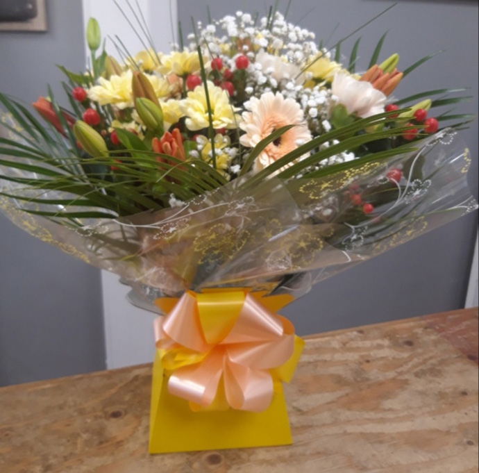Valentine aqua gift boxes Bristol florist VAB14