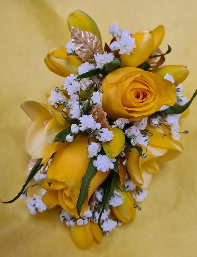 Wedding flowers corsage WC06