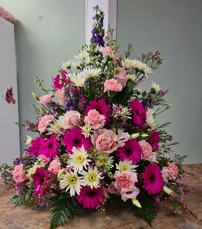 Wedding pedestal flowers WP11