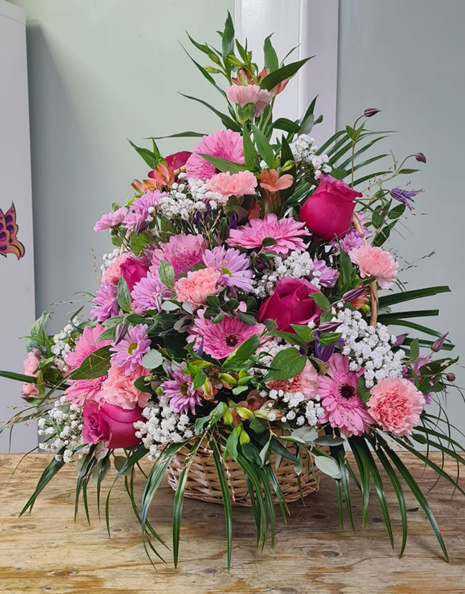 Wedding pedestal flowers WP8